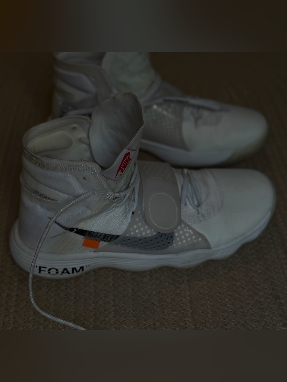 Off-White x Nike React Hyperdunk 2017 Flyknit The Ten SIZE 9.5